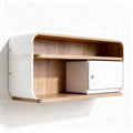 Wall Mounted Storage Shelf – Ideal for Organizing Small Items – Made of MDF and Wood – 80 x 30 x 25cm