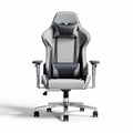 Gaming Office Chair with Ergonomic Design for Comfort and Support – Fabric and Leather – 82 x 68 x 120cm